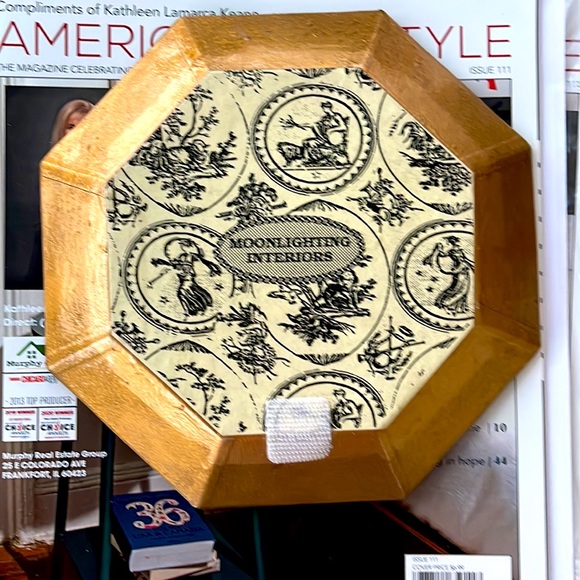 Moonlighting Interiors Octogon Plate - Picture 2 of 5